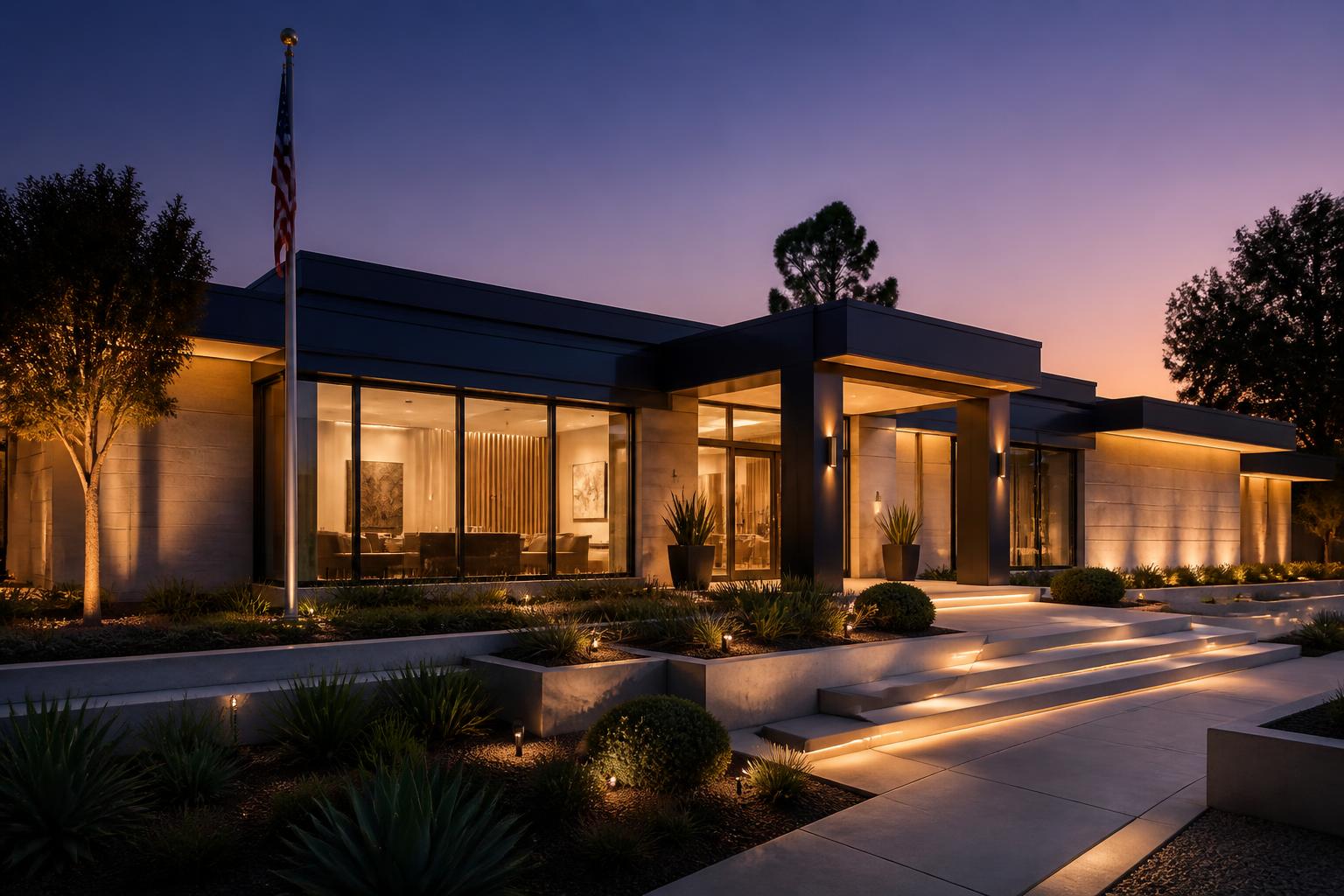 Exterior of the Capstone Metals office building